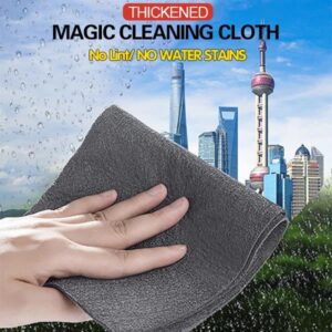 Magic Microfiber Cleaning Cloth for Glass, Windows & Kitchen