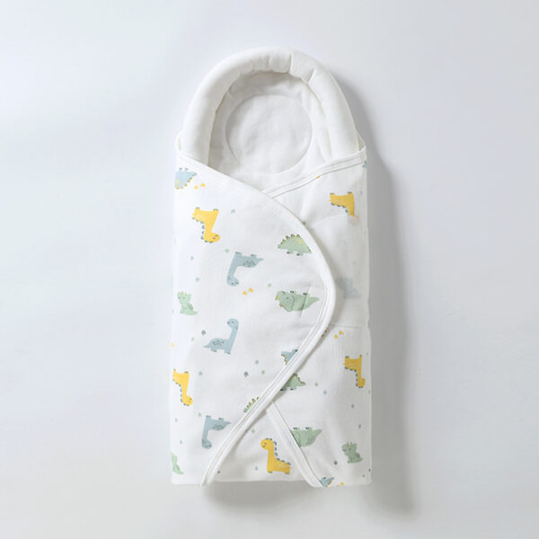 Baby Double-layer Cotton Windproof Package Blanket Sleeping Bag - Image 7