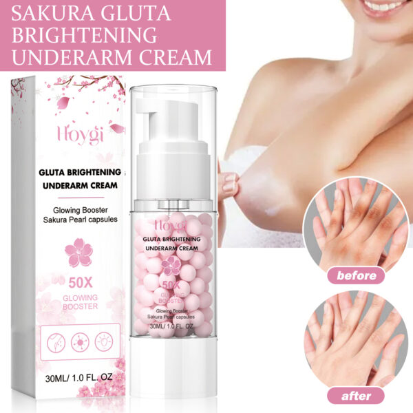Hoygi Brightening Underarm Cream Lightens Dark Joints, Elbows And Armpits, Whitens Skin, Moisturizes And Beautifies Creams - Image 5