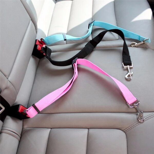 Adjustable Pet Car Seat Belt – Dog & Cat Safety Harness Clip - Image 6