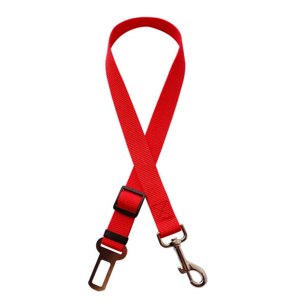 Adjustable Pet Car Seat Belt – Dog & Cat Safety Harness Clip - Image 5