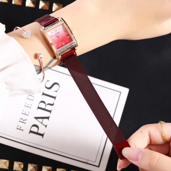 Magnetic buckle casual quartz female watch - Image 2