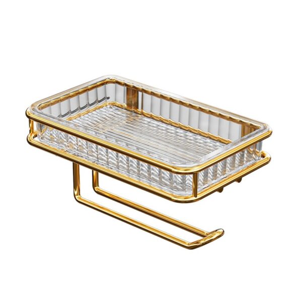 Household Light Luxury Toilet Tissue Storage Rack - Image 6