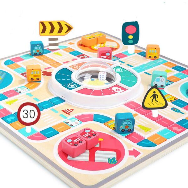 Kids Toys Flying Chess Parent-child Interactive Game Chessboard Children's Board Game Toys Puzzle Jump Checkers - Image 5