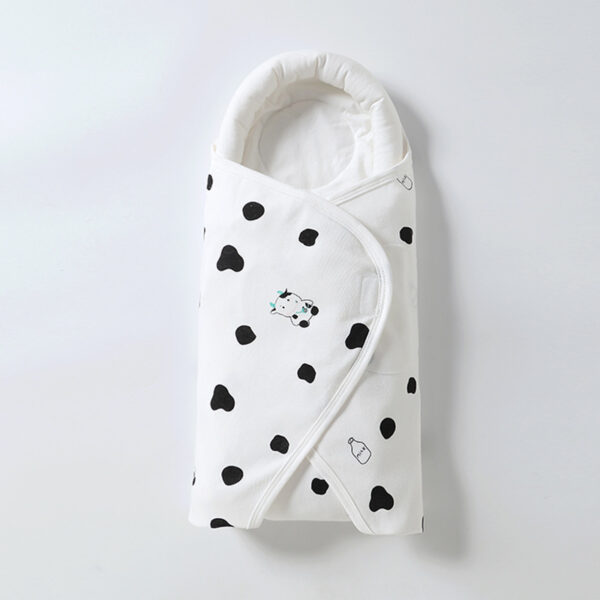 Baby Double-layer Cotton Windproof Package Blanket Sleeping Bag - Image 2
