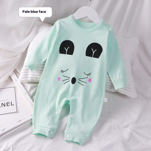 Baby Children's Cotton Floral Jumpsuit - Image 3