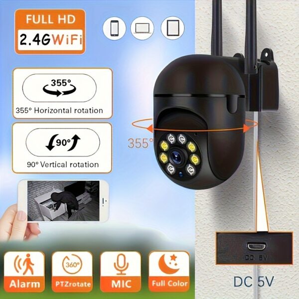 The Black USB Camera Microphone. The Black USB Camera Microphone Is A Plug-and-play Device, Suitable For Meetings, Online Classes, And Live Streaming - Image 5