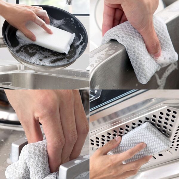 Home With Net Spong Mop Kitchen Decontamination Cleaning Brush - Image 4