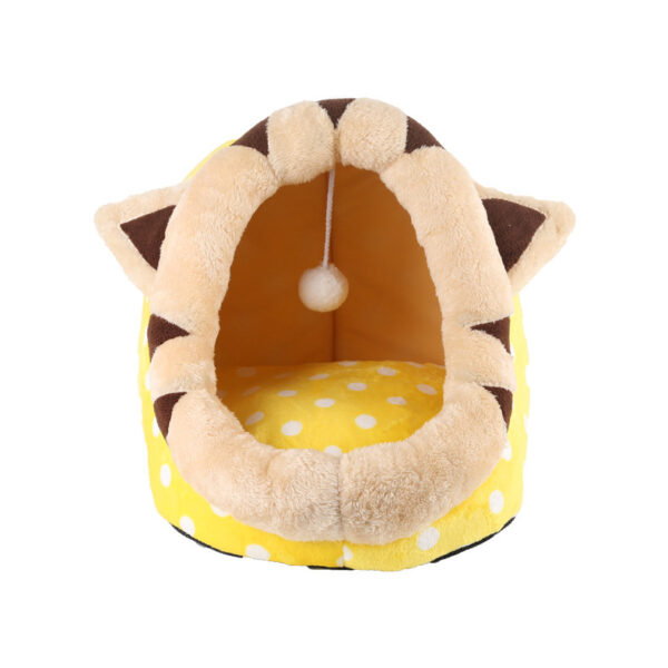 Cat Bed Indoor Soft Cats Houses Warm Cozy Cushion Bag Small Dog Removable Washable Tent Pet House Cat's Basket Pets Mat Supplies - Image 4