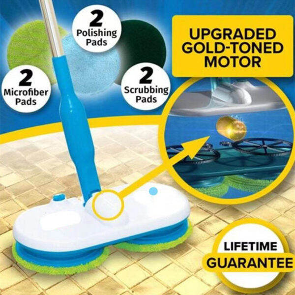 Household Wireless Electric Mop Automatic Floor Wiping Hand-held Charging Cleaning Mopping Machine - Image 5