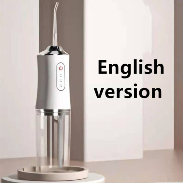 3 Modes Oral Irrigator USB Rechargeable Water Floss Portable Dental Water Flosser Jet 240ml Irrigator Dental Teeth Cleaner - Image 8