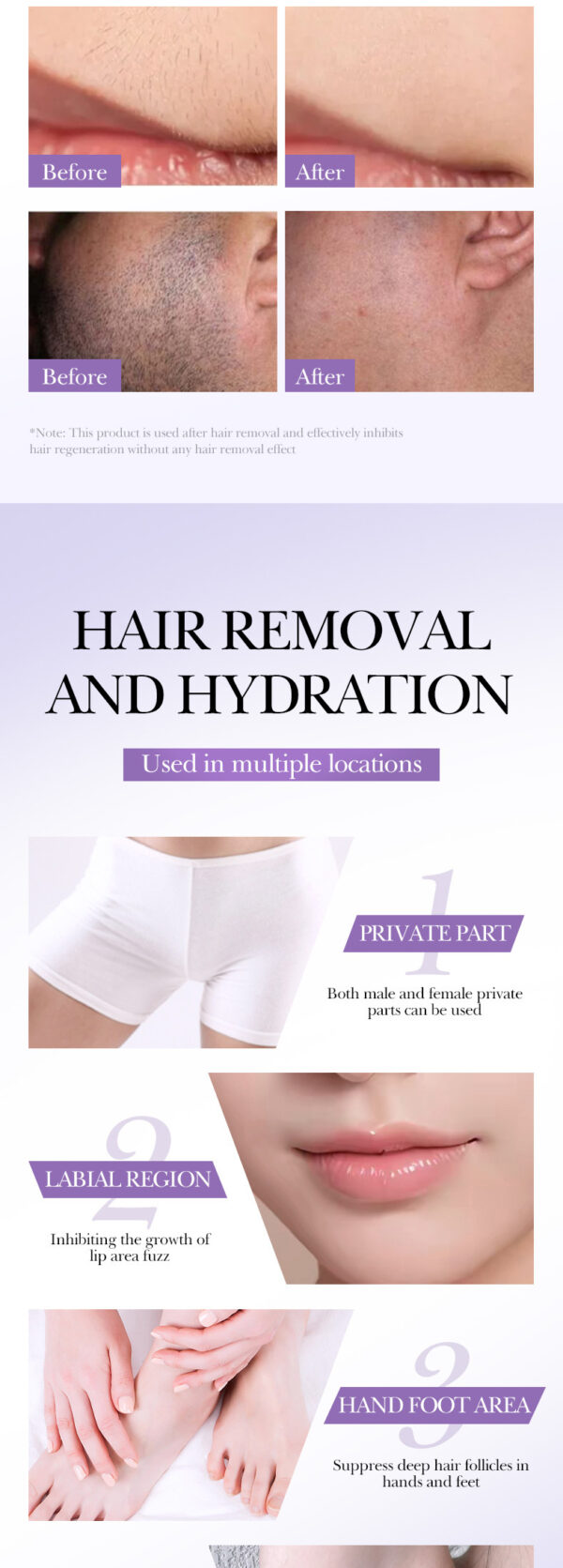 Hair Growth Inhibition Armpit Leg Hair Spray - Image 10