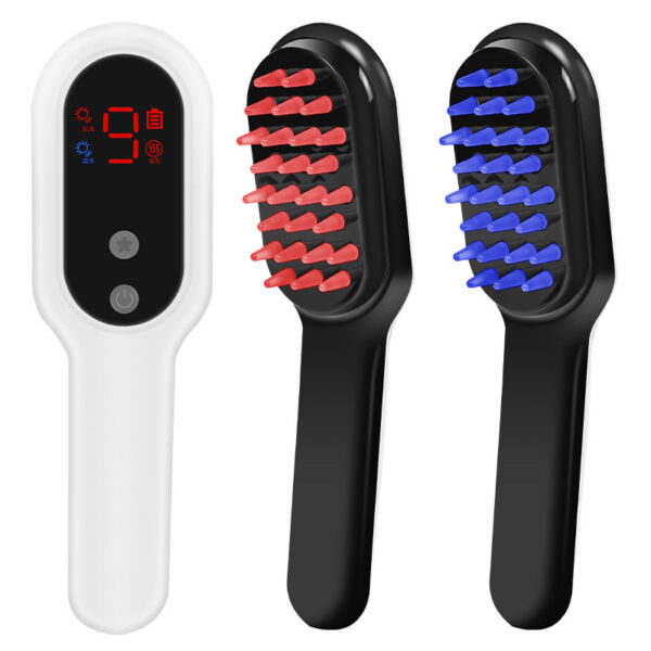 Electric Massage Comb Physiotherapy Hair Comb Head Massager Magnetic Therapy - Image 2