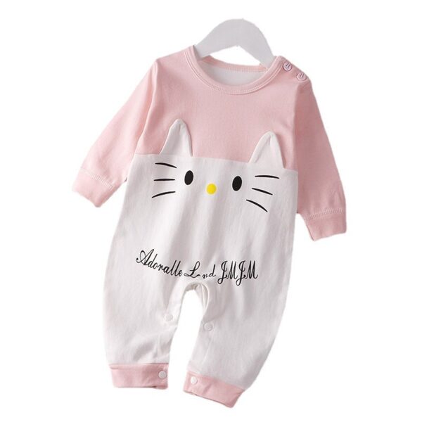 Baby Children's Cotton Floral Jumpsuit - Image 6