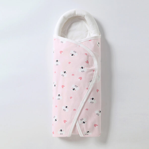 Baby Double-layer Cotton Windproof Package Blanket Sleeping Bag - Image 6