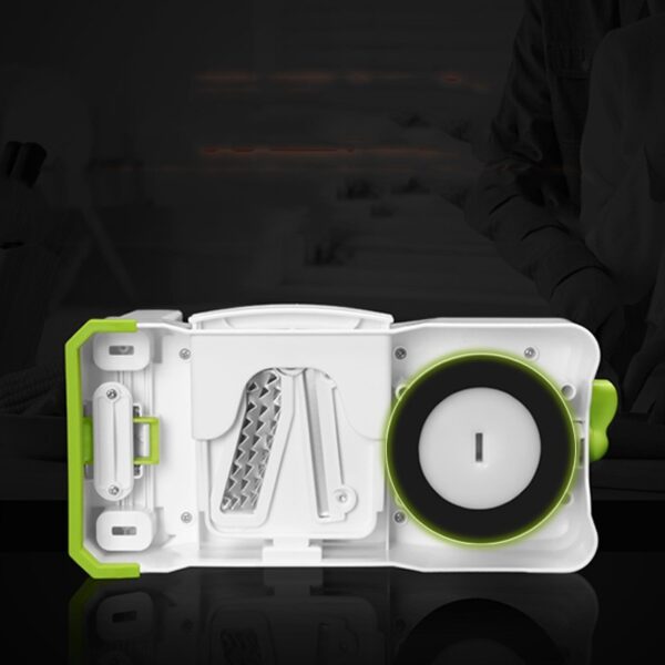 Kitchen Hand-operated Multi-Functional Vegetable Cutter Rust Resistant Practical Manual Vegetable Slicer For Home - Image 2