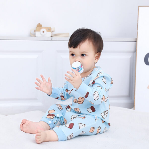 Baby Children's Cotton Floral Jumpsuit - Image 4