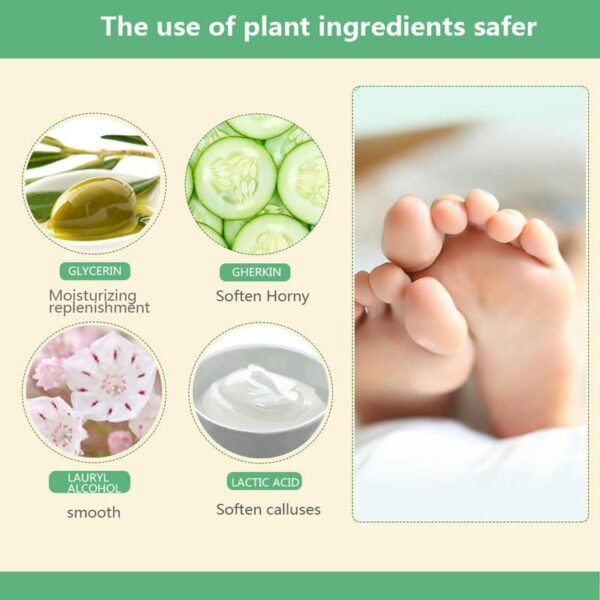 Aloe Vera Foot Mask Peeling For Legs Feet Mask Exfoliating Socks Scrub For Pedicure Anti Crack Heel Remove Skin Foot Patch - Image 5