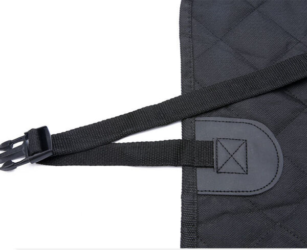 Dog Car Seat Cover with Mesh & Zippered Hammock Protector - Image 3