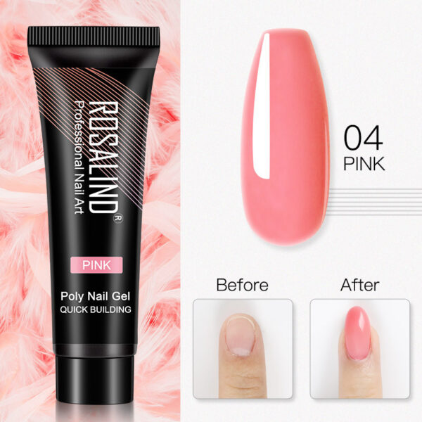 ROSALIND Manicure Extended Glue 15ml Crystal UV - Image 6