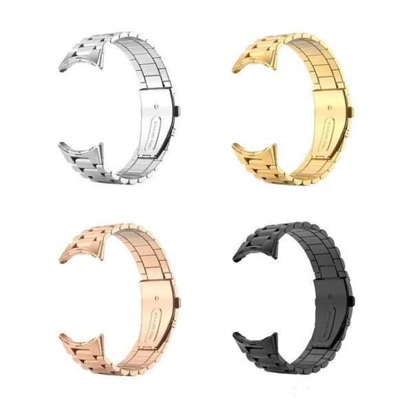 Stainless Steel Milan Silicone Watch Band - Image 5