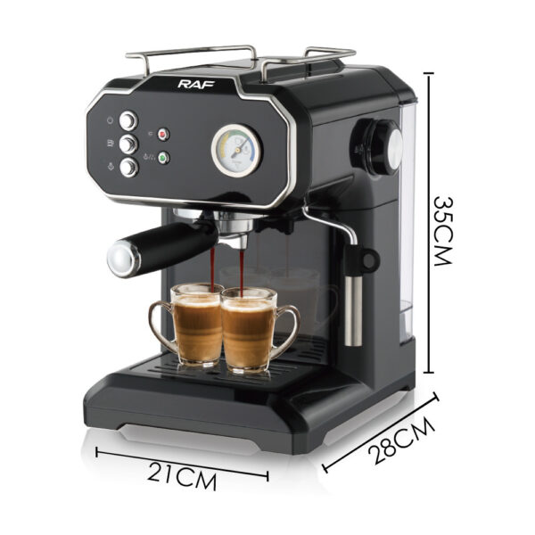 Household Small Semi-automatic High Pressure Steam Milk Froth Coffee Machine - Image 6