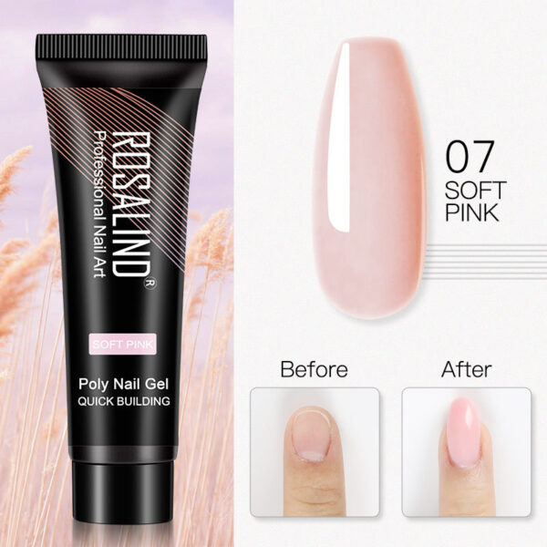ROSALIND Manicure Extended Glue 15ml Crystal UV - Image 7