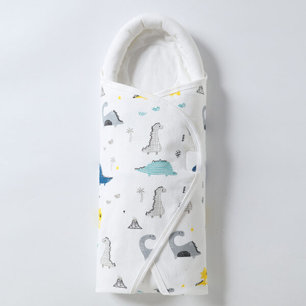 Baby Double-layer Cotton Windproof Package Blanket Sleeping Bag - Image 5
