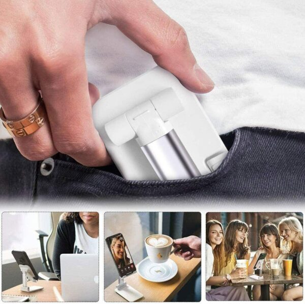 Foldable Desktop Mobile & Tablet Stand – Adjustable Phone Holder - Image 4