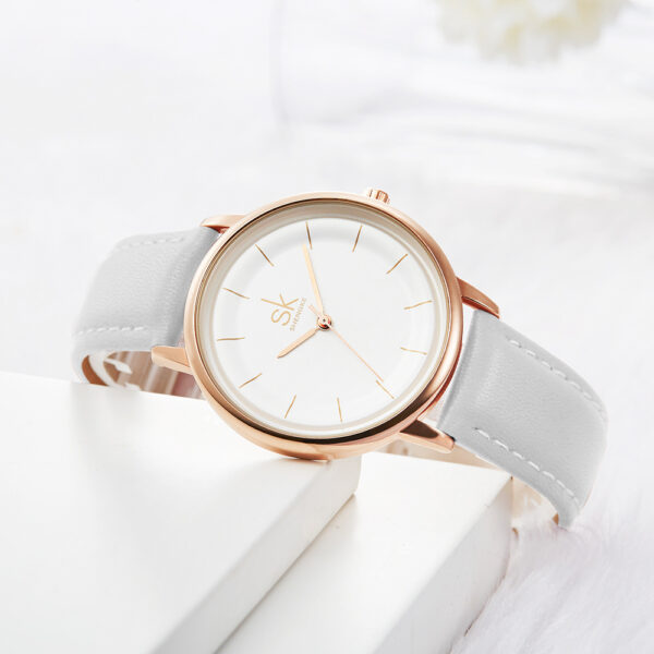Fashion Trend Belt Students Waterproof Quartz Women's Watches - Image 4