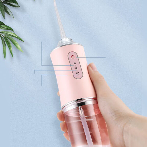 3 Modes Oral Irrigator USB Rechargeable Water Floss Portable Dental Water Flosser Jet 240ml Irrigator Dental Teeth Cleaner - Image 7