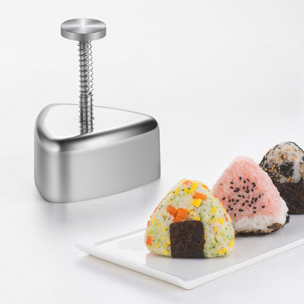 Stainless Steel Rice And Vegetable Roll Mould Japanese Triangle Kitchen Gadgets - Image 4