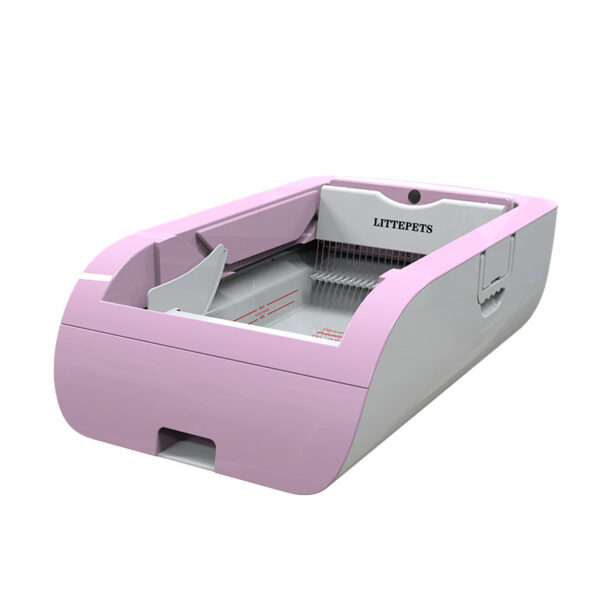 Electric Cat Cleaning Toilet Enclosed Large Size - Image 3