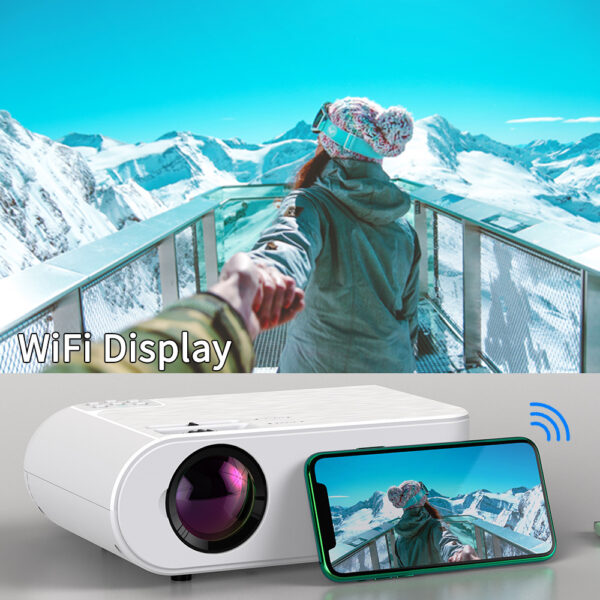 720p Portable Smart Projector P62 Supports Home Office HD Projector - Image 2
