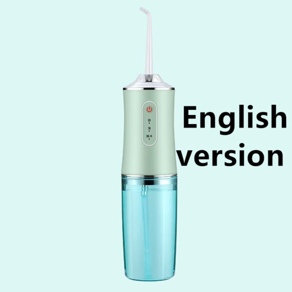 3 Modes Oral Irrigator USB Rechargeable Water Floss Portable Dental Water Flosser Jet 240ml Irrigator Dental Teeth Cleaner - Image 9