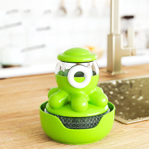 Octopus Pot Brush Self Adding Liquid Kitchen Tools Gadgets Cleaner - Image 10