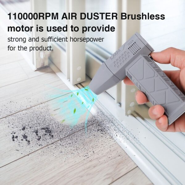 Mini Turbo Violent Fan Dust Blowing Gun - Image 5